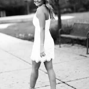 White Lace Lilly Dress